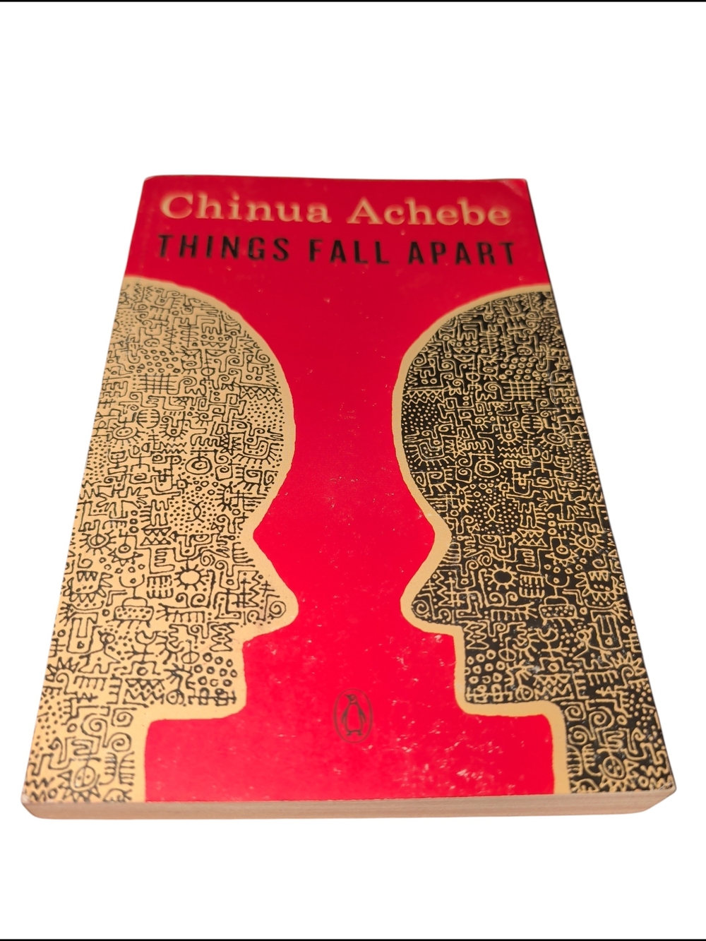 Original Penguin Things Fall Apart - Red and Gold Cover